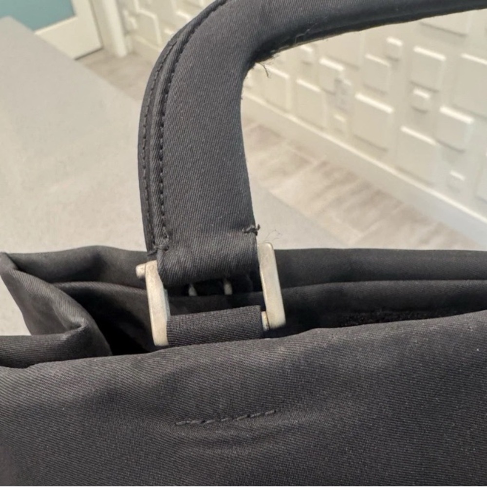 Prada Black Mini Nylon Women's Handbag - Picture 10 of 16